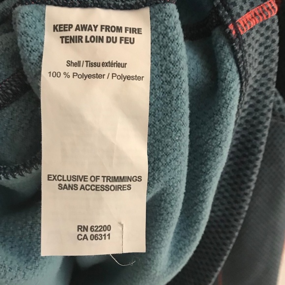 Puma Blue and Orange Full Zip Jacket Size Medium - Picture 7 of 8